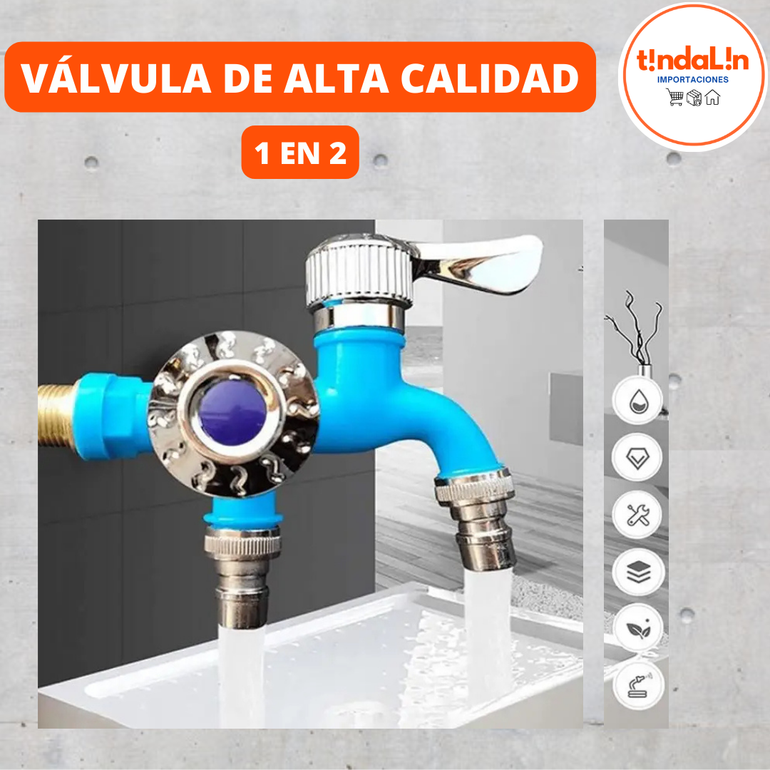 GRIFO DE CONTROL DUAL