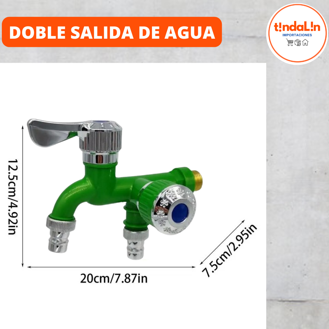 GRIFO DE CONTROL DUAL