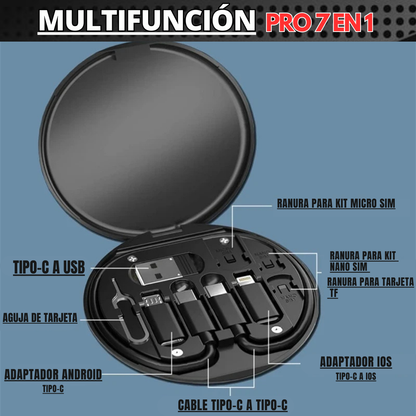 PACK MULTICABLE ✅ PRO 7 EN 1 🔌  I  ENVÍO GRATIS