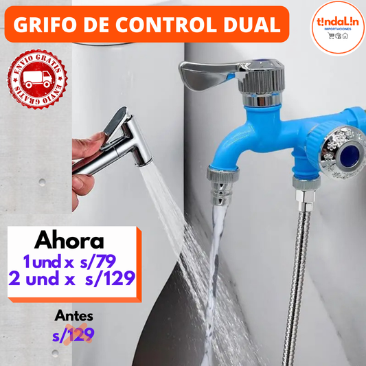GRIFO DE CONTROL DUAL